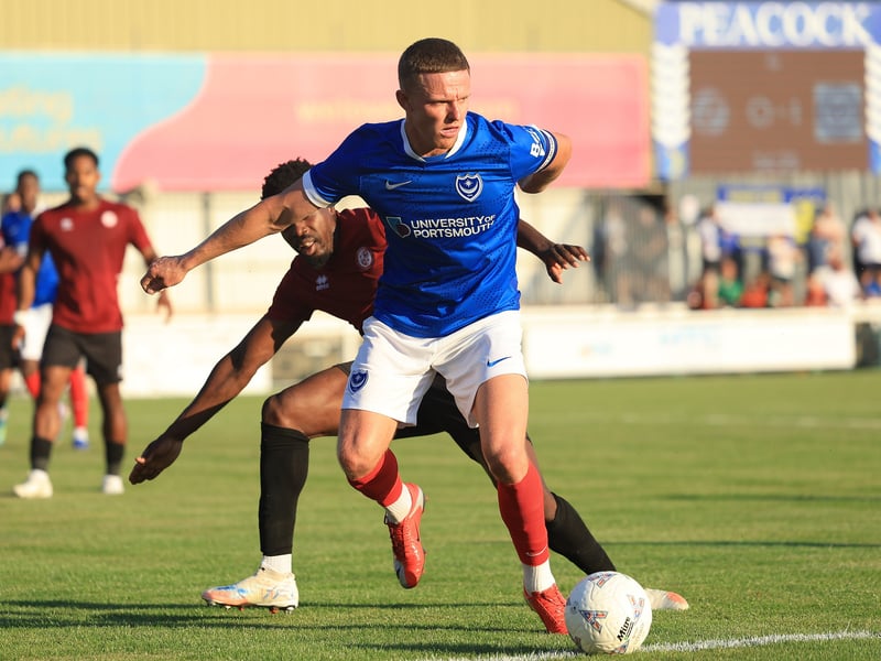 (Replaced by Brandon Downey on 62 mins) Not given a sniff of goal, but led the line well, holding the ball and bringing others into play. Also won a free-kick on the right on the stroke of half-time after a lovely bit of skill saw him get round his man, only to be fouled.