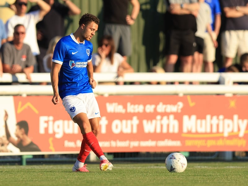 Guided Ani through the first half but was also caused a few problems going the other way by Woking’s pace out wide, as Pompey looked uncomfortable at times defensively.