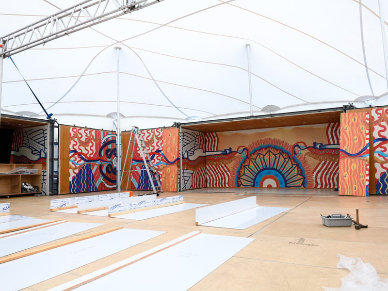 Once complete, the MET will host a whole variety of events. Photo: Kelvin Lister-Stuttard