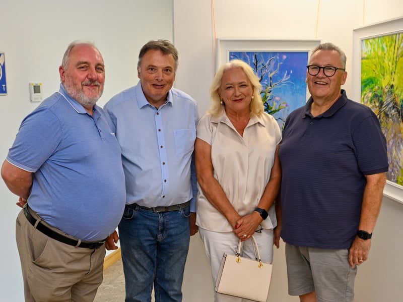 Pat Shortall, William Grace, Christina and Kieron Kane