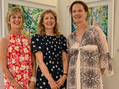 Teresa Kenny with Ann Meade and Liz Mooney