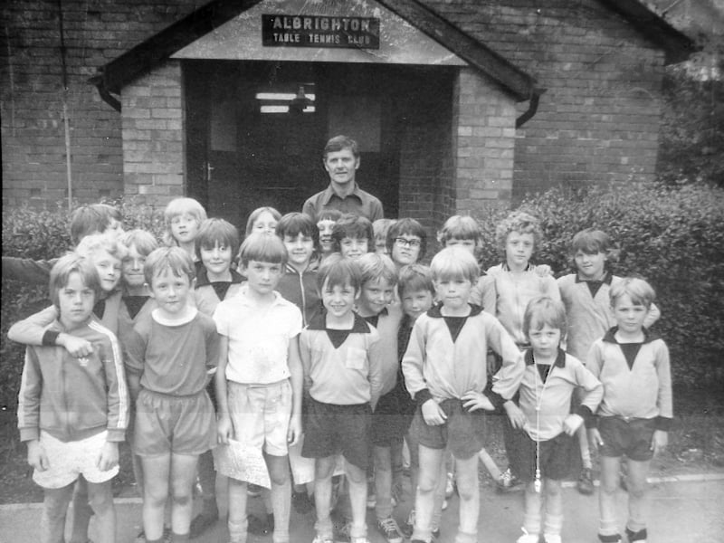 For these young football fans, their weekly training sessions were under threat. This 1975 photograph shows some of Albrighton’s junior players outside the Fellowship Hall, where they had practised for six years. Do you remember playing sport in village halls like this?