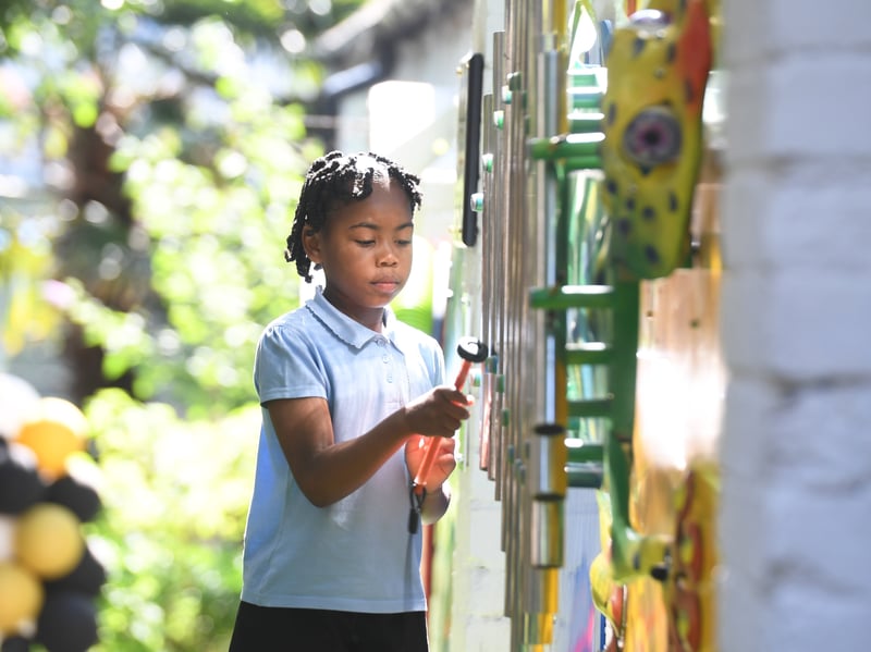 The garden is part of the school’s commitment to meeting the needs of all its pupils, including those with special educational needs.