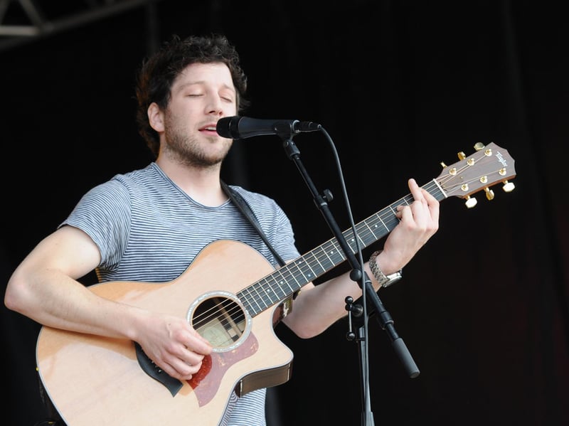 Matt Cardle was another of the stars to entertain the thousands at the Bents Park, South Shields 13 years ago.