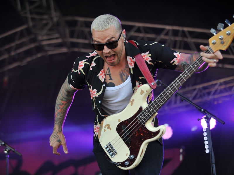 Here's a scene from the performance by Busted. Maybe you were there for the Year 2017 performance.