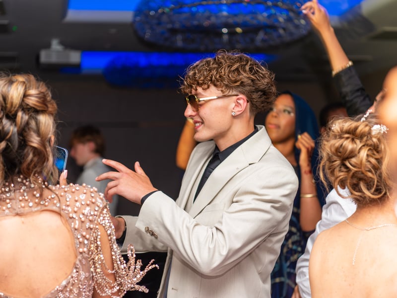 Bringing the energy that kept the party going all night long.