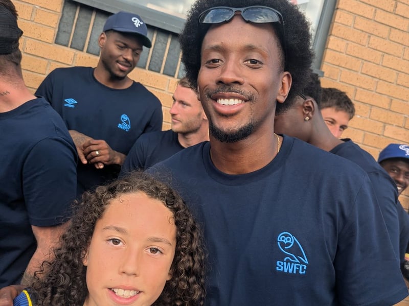 Jamal Lowe was all smiles at Sandygate.