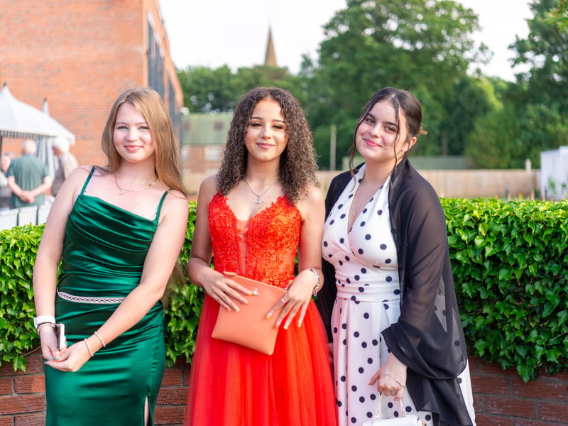 Three friends, three stunning looks, one unforgettable night!