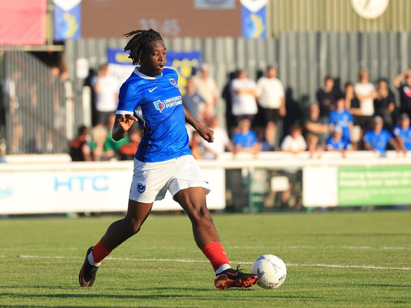 (Replaced Adrian Segecic on 62 mins) Tried to drive Pompey forward from midfield.