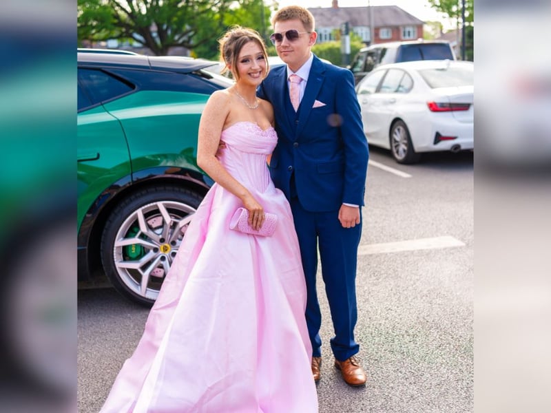  A perfect pair ready to celebrate in style.
