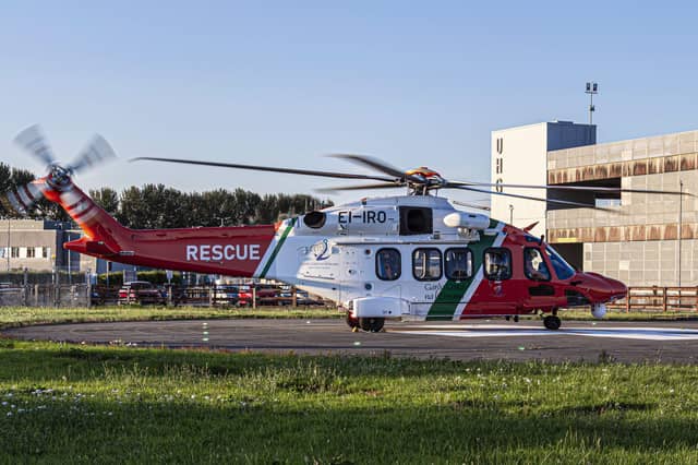 Rescue helicopter