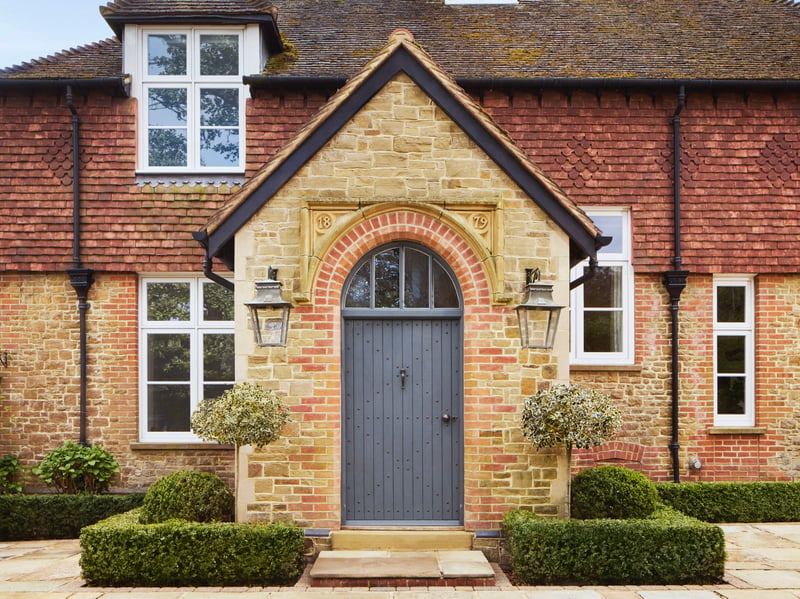 The new home is set within five acres of landscaped grounds.