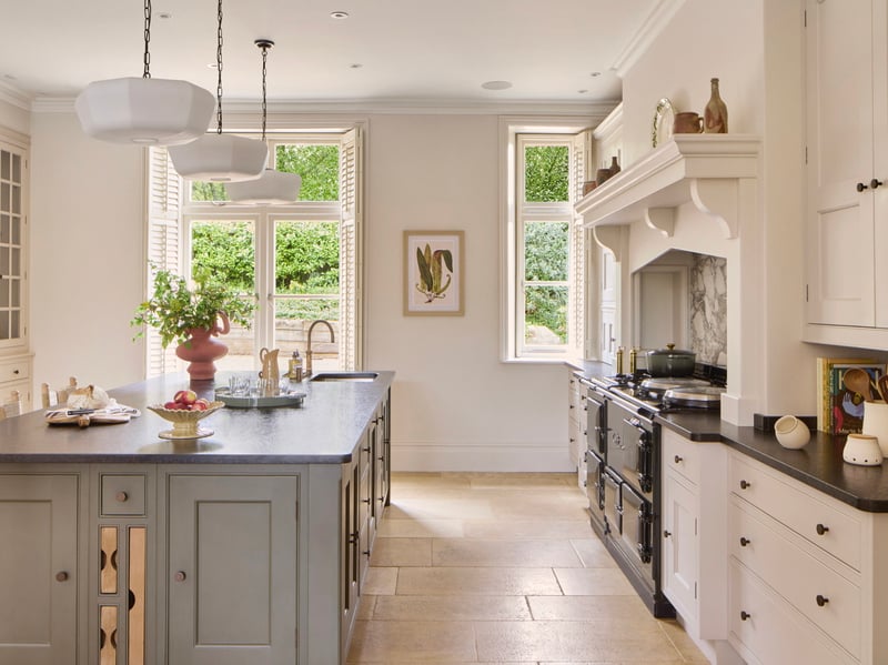 The stunning kitchen.