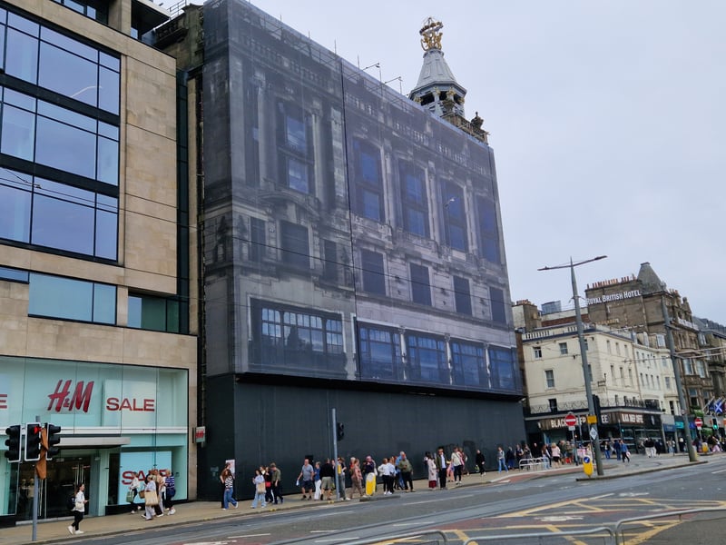 The six-storey former RW Forsyth department store, most recently home to Topshop, is being refurbished with retail on the ground floor and basement, and a 95-bed Rok hotel and 14-bed Numa hotel on the upper floors. The Category A-listed property dates back to 1906 and was the first fully steel-framed building in Scotland. Forsyth's closed in 1983 and the building was sold to the Burton group which later became part of Arcadia. In 2010 the upper floors were leased to Travelodge and became a budget hotel, but the whole building closed when Arcadia went into administration in 2020.