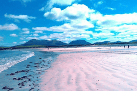 Whitestrand beach in Renvyle