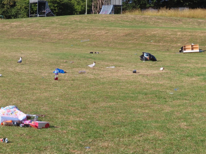 The travellers left on the evening of July 15 following five days at the site.