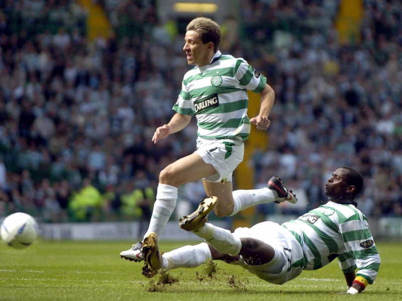 An iconic name at Middlesbrough, the diminutive Brazilian was a high-profile, major disappointment at Celtic. Playing well on his debut in a 1-0 win over Rangers at Parkhead in 2004, he was unable to repeat that performance, and appeared in just 13 more games for the club after falling behind a young Aiden McGeady in the pecking order. He was released from his contract by mutual consent less than eight months after his arrival, he returned to Brazil to play for Palmeiras. Prior to his return to the club as manager last year, Martin O'Neill admitted the player "just wasn't for us" and conceded that the pair "never really got on." A major Celtic flop.
