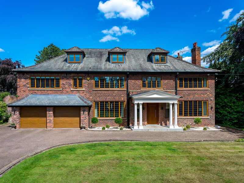 Seven bedrooms, six bathrooms, 5,626 sq ft.