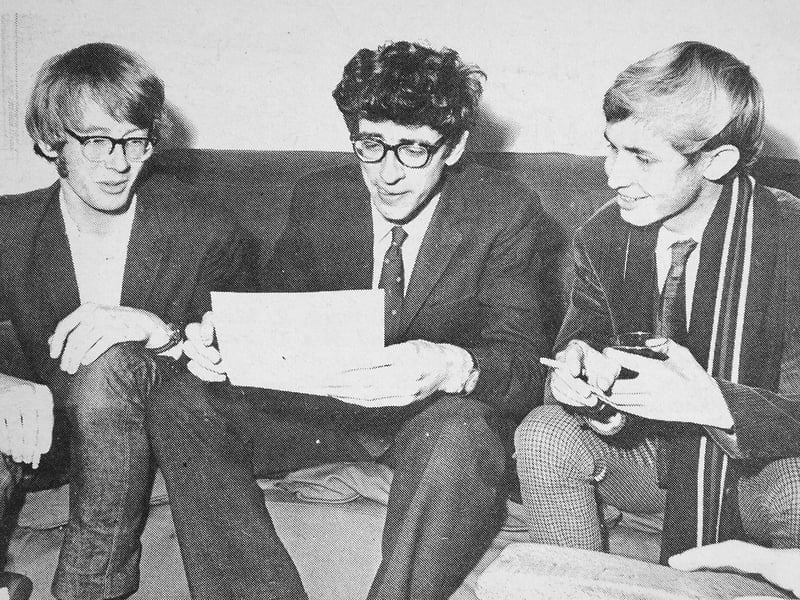 A snapshot of community life near Newport in September 1967, as supporters gathered for a coffee evening at Yew Tree House, Pave Lane, for the Newport branch of the Wrekin Divisional Labour Party. Pictured are Malcolm Rimmer, Richard Corbyn and Cliff Evans. The house would later become known as the childhood home of future Labour leader Jeremy Corbyn, giving this everyday local gathering an unexpected place in political history. Do you remember community events like this, where neighbours came together over a cup of tea and a chat?