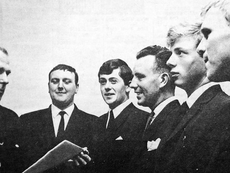 A moment of change for policing in Shropshire, captured in September 1967. These were the last five recruits to join Shropshire Constabulary before it became part of the new West Mercia force just a week later. Pictured with Inspector Peter Evanson are Brian Ball, John Windsor, Michael Owen, David Love and William Steventon. A photograph marking the end of one chapter and the beginning of another - do you remember the days of Shropshire Constabulary, or recognise any of the officers who served their communities?