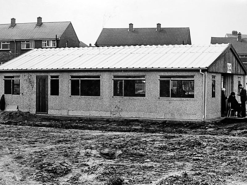 Election day at Hills Lane in May 1967, as voters made their way to the community centre, which was serving as a polling station. With a queue just visible outside, it's a reminder of a time when neighbours gathered to cast their votes in person and local elections brought a real sense of occasion. Do you remember voting here, or recognise the familiar community buildings that played such an important role in everyday life?