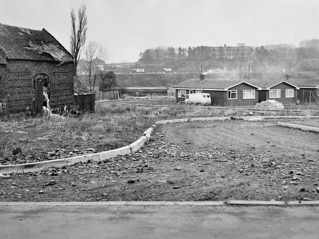 A changing landscape in Wombridge, captured in January 1967, as new homes take shape around Priory Road. With building work still under way, this photograph records a community growing before residents moved in and made the streets their own. Do you remember watching new estates being built, or perhaps moving into one of these homes as Wombridge and the surrounding area expanded?