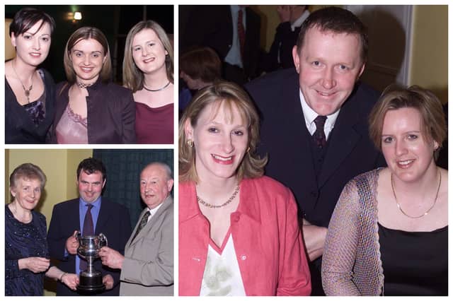 Some of the photos taken at the Laois Ploughing Association Dinner Dance in the Manor Hotel, Abbeyleix in March 2003.