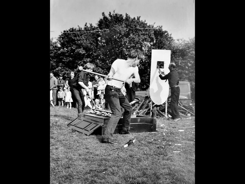 A day of fun, friendly competition and fundraising at Boningale Fair in June 1967, where driving tractors and even smashing pianos were among the unusual attractions! Held opposite The Horns Inn, the annual fair brought the community together to raise money for local charities, with the ever-popular tractor trials providing the day's biggest spectacle. It’s a wonderful reminder of the wonderfully eccentric village events that drew crowds from miles around. Were you there, or do you remember fairs where almost anything could happen?