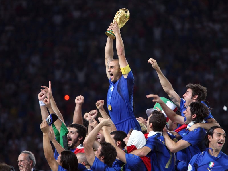 Despite being one of the tournament's most successful nations, Italy have failed to qualify for the last three World Cups. The Azzurri are four time winners though, winning the World Cup in 1934, 1938, 1982 and most recently 2006 when they edged out France on penalties in the infamous final that saw Zinedine Zidane sent off in extra-time for a headbutt in his final game as a professional.