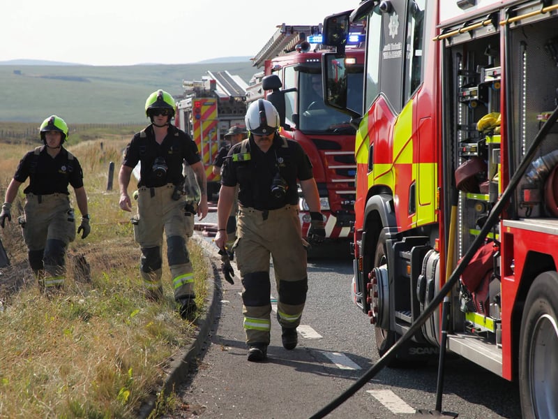 South Yorkshire firefighters.