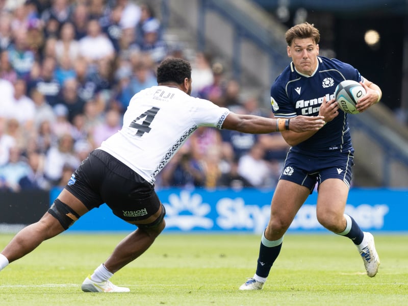 Very little opportunity to attack from deep and when he did he couldn't break the monstrous Fijian line. Once again, things opened up after the break and he grew into the game more. 