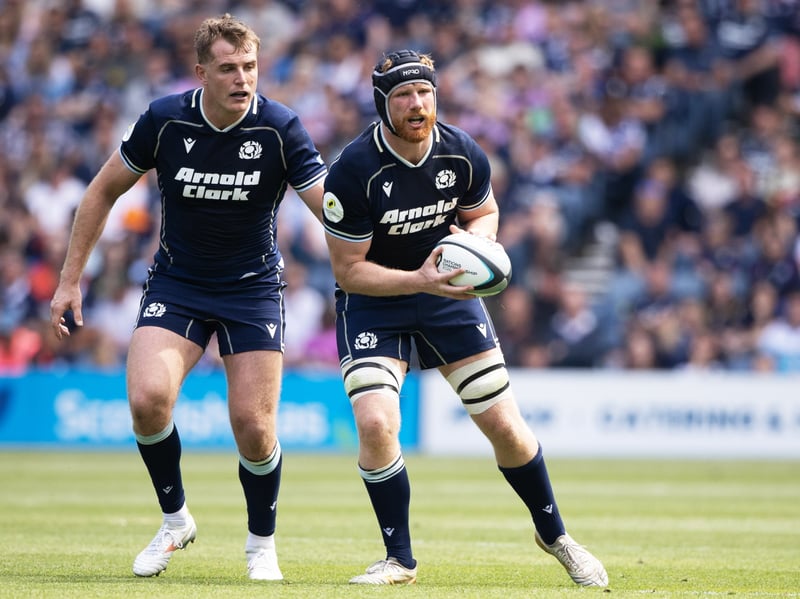 Shift to number eight didn't work out as Scotland missed a bit more of a carrying threat at the back of the scrum against a hefty Fijian opposition. 