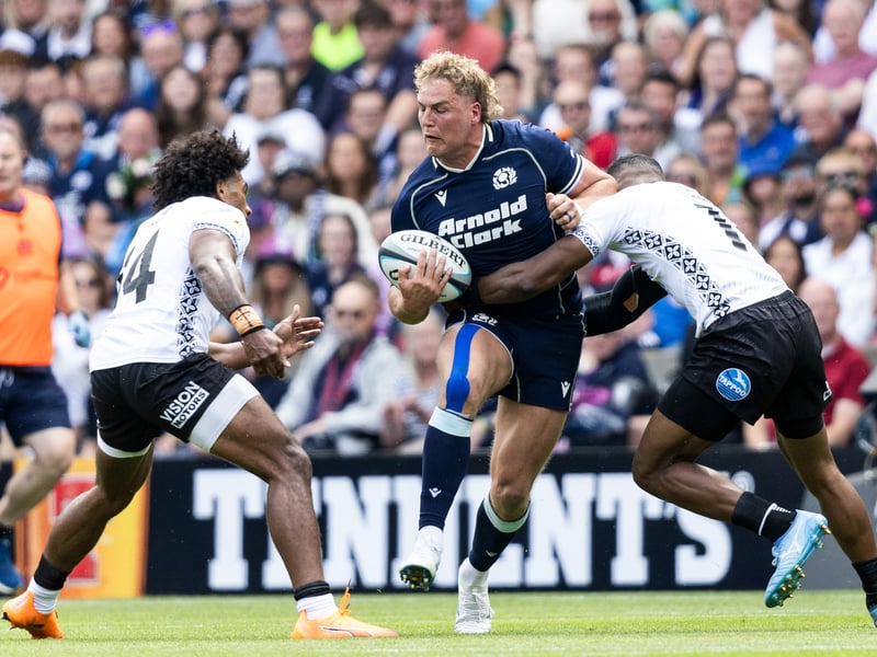 Dreadful first half from the winger who was nowhere to be seen for most of it but, like a few others, he came to life after the break and started forcing the Fijians into some big tackles to stop him scoring.