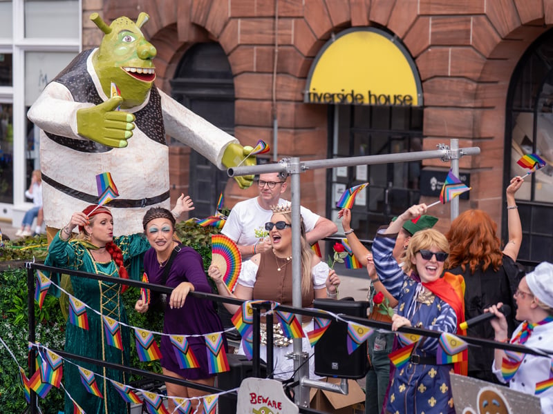 Music, costumes and loads of fun was at the heart of the celebration, which is a show of strength for the LGBTQ+ community 