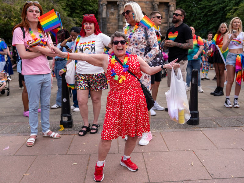 Stepping out with pride