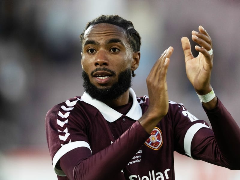 Hearts playmaker can also do midfield digging which will be useful in this fixture.