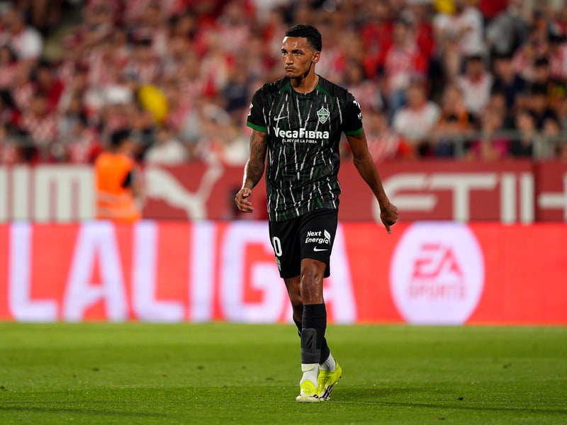 INS: Alvaro Rodriguez, pictured (Elche, £21m).
OUTS: Marcos Senesi (Tottenham as contract expires); Alex Jimenez (loan to Fiorentina); Luis Sinisterra (Cruizeiro, permanent move after loan deal; Romain Faivre (Auxerre), Michael Dacosta Gonzalez (Moreirense), Hamed Traore (Marseille), Owen Bevan (Dundee), Alex Paulsen (loan to Mothewell). Boss Andoni Iraola also departs and now new head coach of Liverpool.