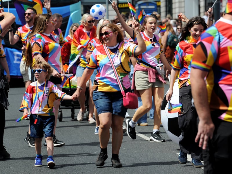 The Lord Mayor of Leeds, Councillor Stephen Holroyd, said it has been “amazing” to see the event unite and provide visibility to the LGBTQ+ community.