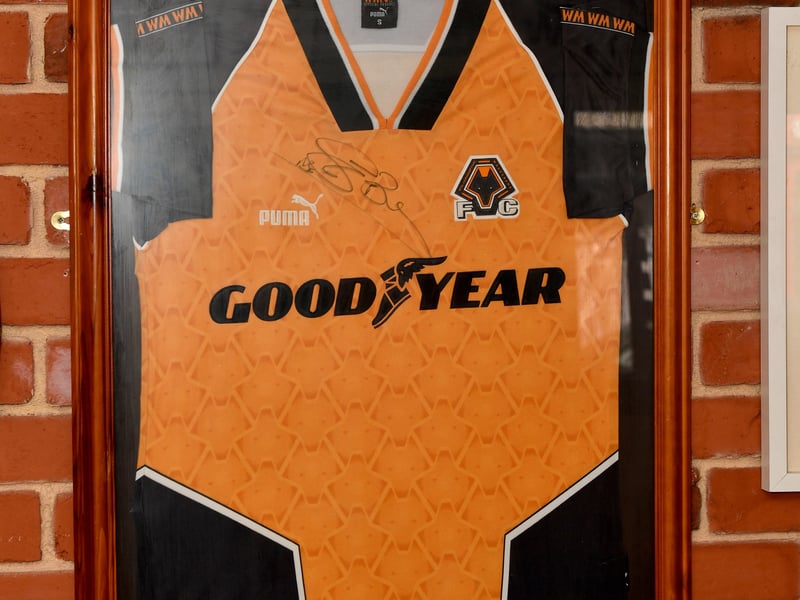 Wolves fan Tina Hibbs from Rugeley, is entering her Wolves themed 'shed' in the Shed of the Year competition.