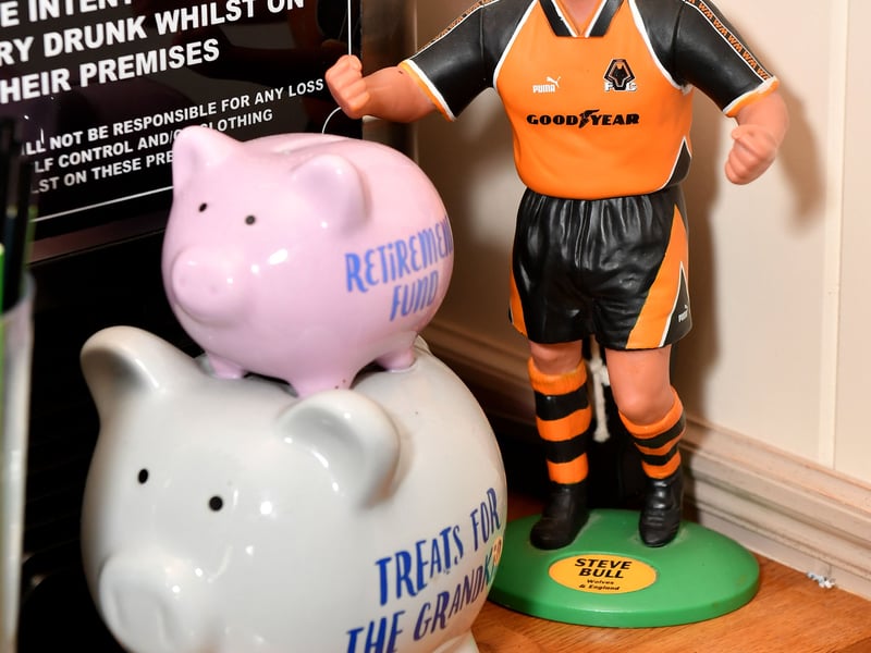 Wolves fan Tina Hibbs from Rugeley, is entering her Wolves themed 'shed' in the Shed of the Year competition.