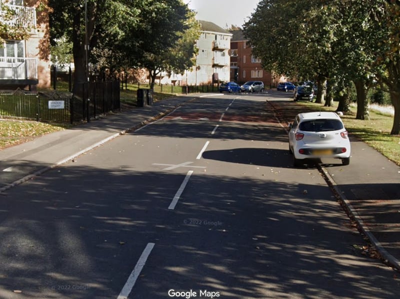 Verdon Street, Burngreave, saw seven complaints of rats. Photo: Google