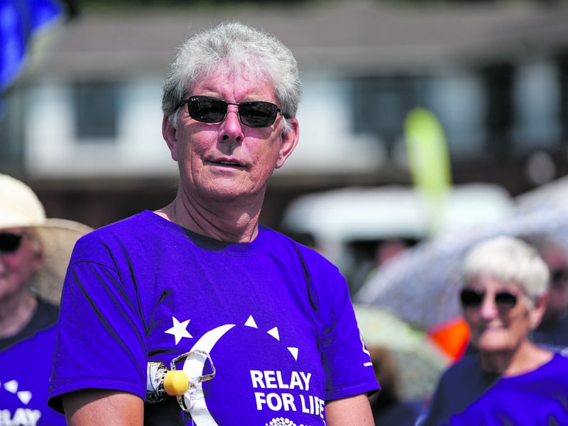 Portsmouth Relay for Life, Portsmouth Grammar School playing fields, Hilsea. The event was in aid of Cancer Research UK
Picture: Chris Moorhouse (180726-12)