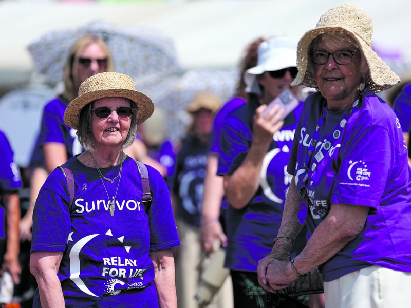 Portsmouth Relay for Life, Portsmouth Grammar School playing fields, Hilsea. The event was in aid of Cancer Research UK
Picture: Chris Moorhouse (180726-11)