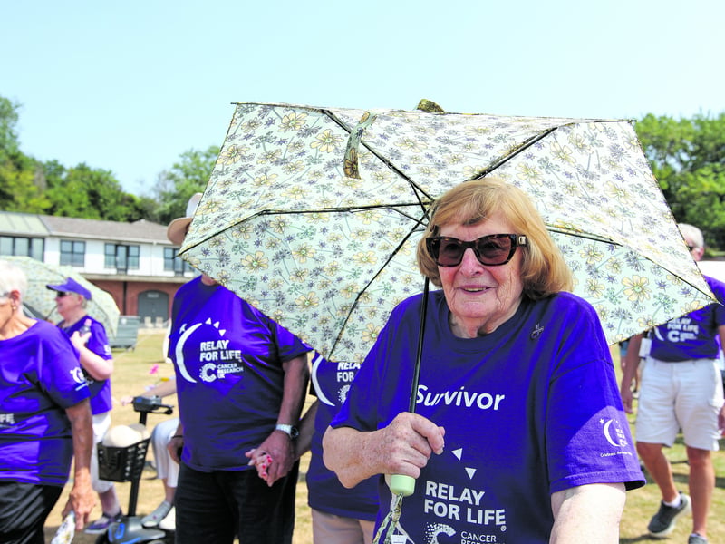 Portsmouth Relay for Life, Portsmouth Grammar School playing fields, Hilsea. The event was in aid of Cancer Research UK
Picture: Chris Moorhouse (180726-20)