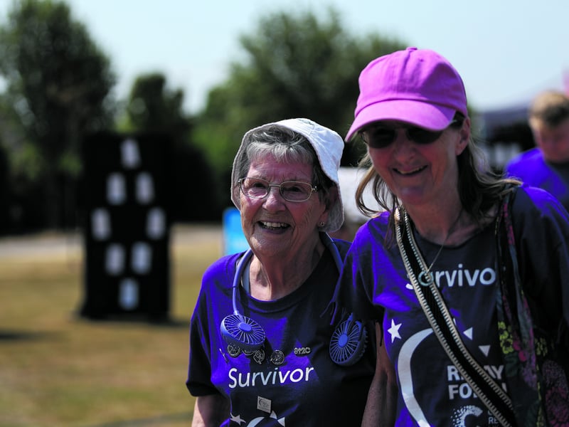 Portsmouth Relay for Life, Portsmouth Grammar School playing fields, Hilsea. The event was in aid of Cancer Research UK
Picture: Chris Moorhouse (180726-26)