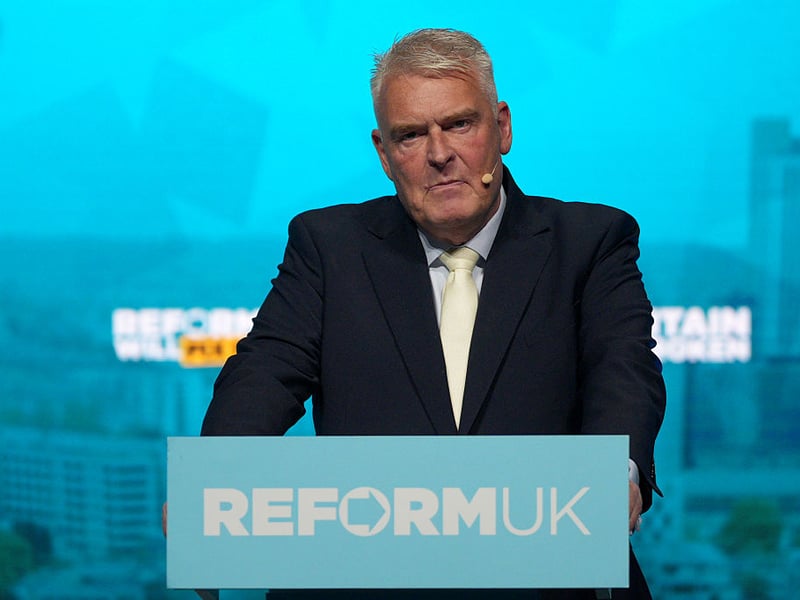 Lee Anderson is also priced at 9/1 to succeed Nigel Farage as the next Reform UK permanent leader. He is currently the Chief Whip and Chairman of the party.
