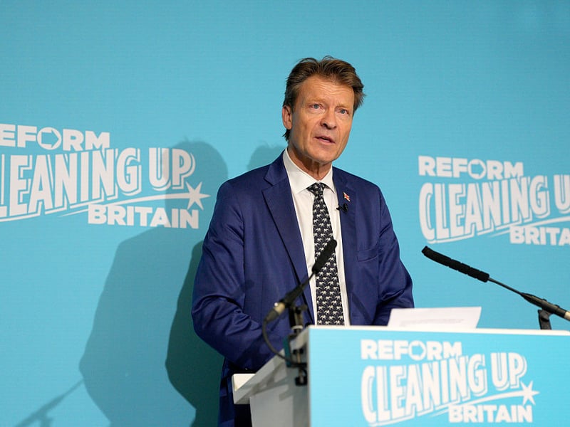 Multimillionaire businessman Richard Tice was formerly the leader of Reform UK before Nigel Farage's return to politics in June 2024. He is currently Deputy Leader and Business, Trade and Energy spokesperson. He's priced at 5/1 to reclaim the top spot.
