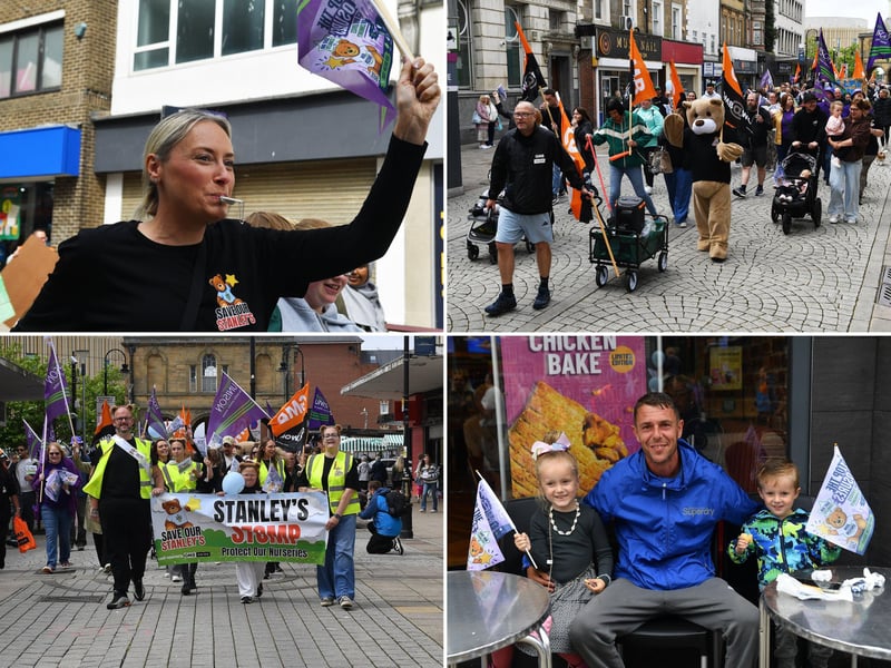 The Save Our Stanley's campaign held the Stanley's Stomp in South Shields town centre on Saturday, July 18.