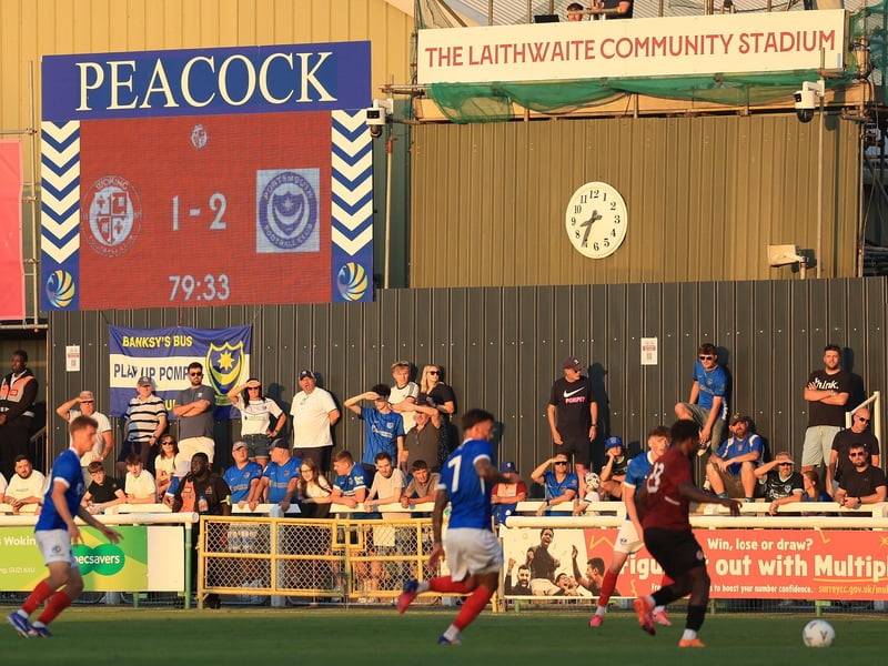 Pompey fans returned to the sidelines for the Blues' pre-season friendlies against Woking, Aldershot and Bristol Rovers last week.

