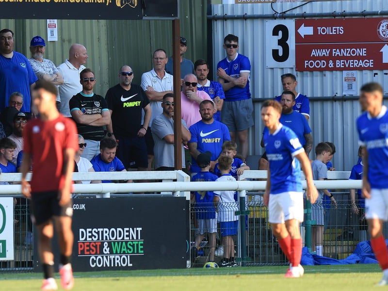 Pompey fans returned to the sidelines for the Blues' pre-season friendlies against Woking, Aldershot and Bristol Rovers last week.
